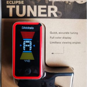 Guitar clip on tuner