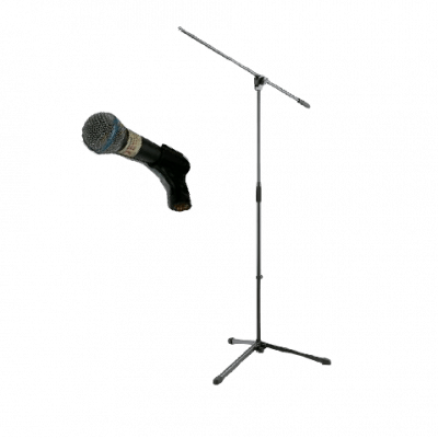 Microphone vocal and stand rental