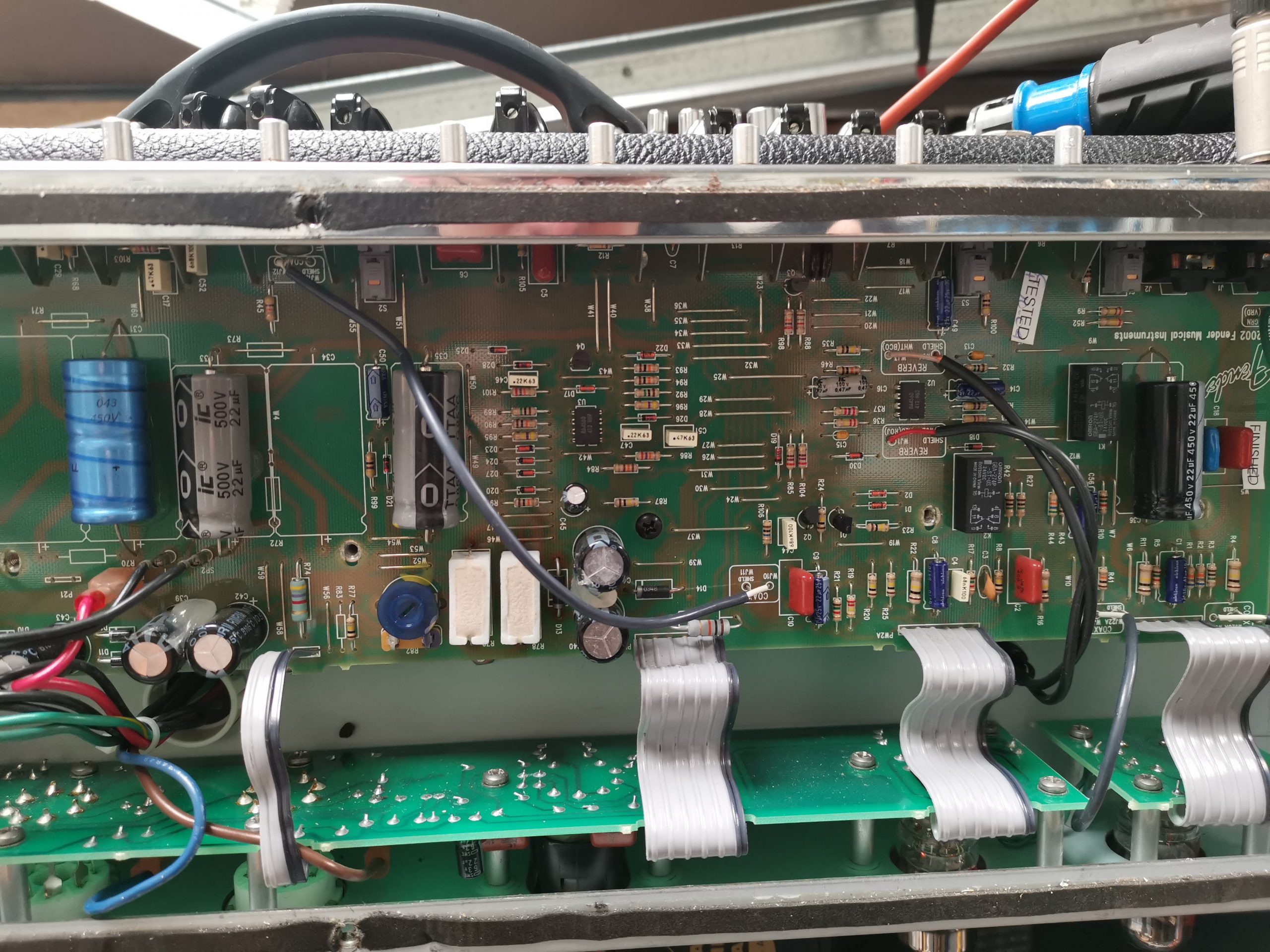 Inside Previous Electronic Repairs Sickamps Guitar Amp Repair Harlow